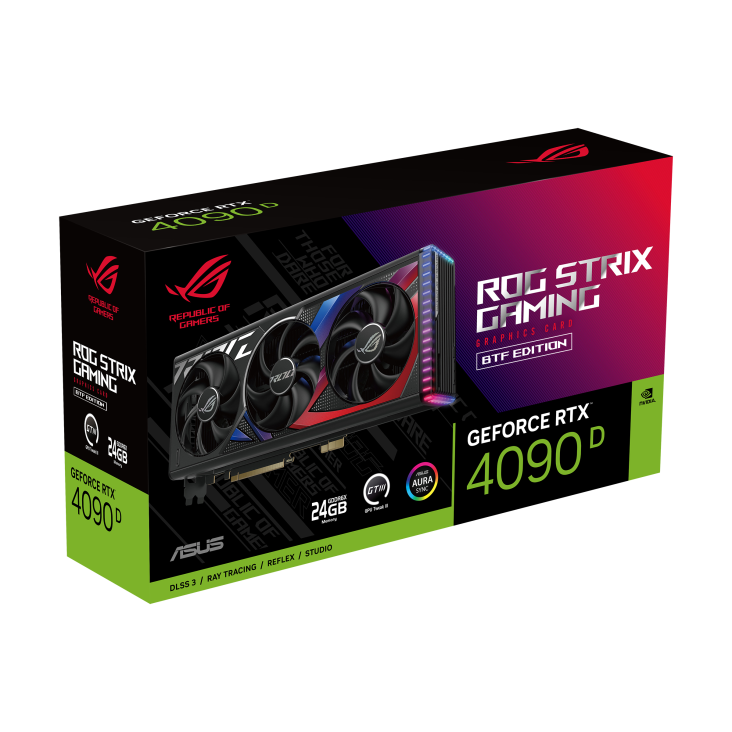 ROG-STRIX-RTX4090 D-24G-BTF-GAMING 丨 显卡 丨 ROG 玩家国度