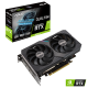 Dual GeForce RTX™ 3060 Ti MINI OC Edition packaging and graphics card with NVIDIA logo