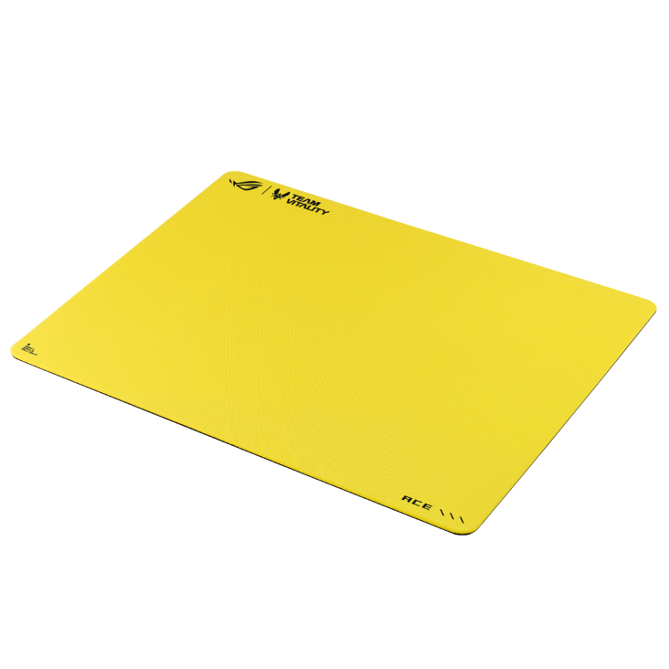 Slanted side View of the ROG Hone Control Ace L Vitality Edition Mousepad