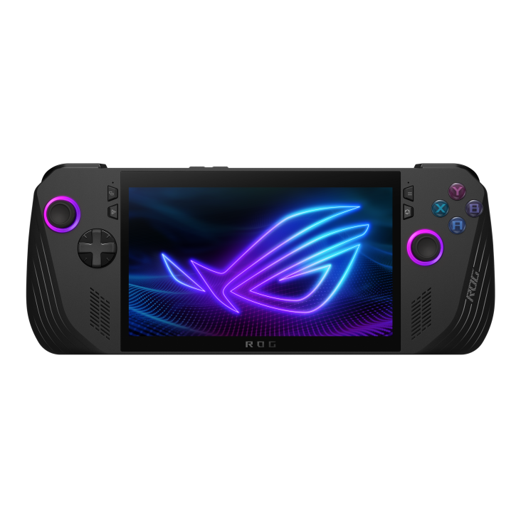 ROG Ally X angled view from the front