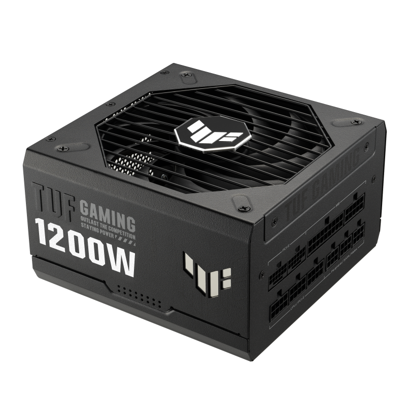 TUF Gaming 1200W Gold Front-side angle 