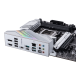 PRIME Z590-A front view, tilted 45 degrees, I/O ports
