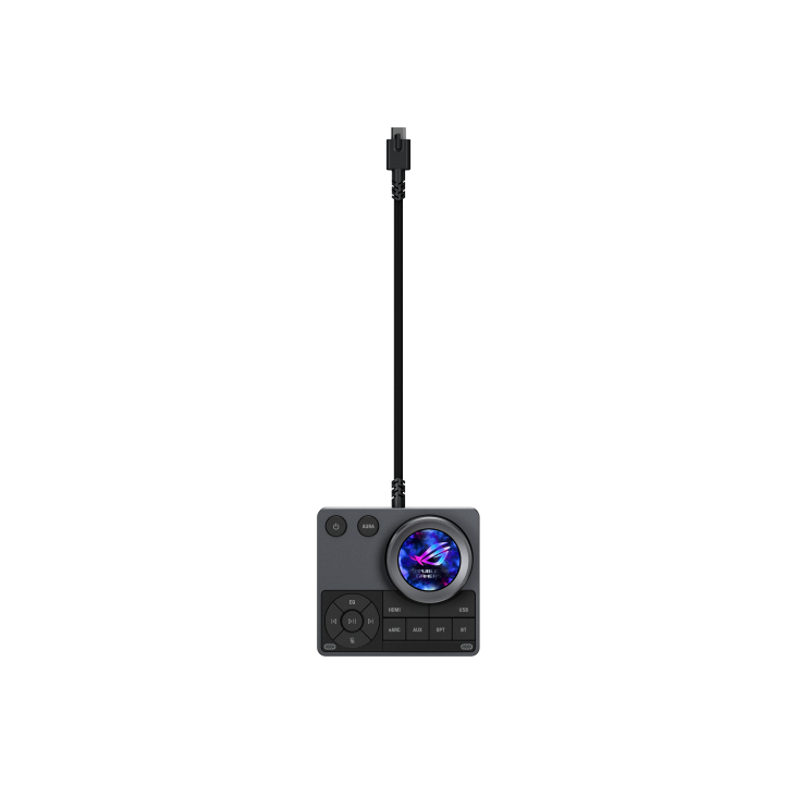 ROG Gjallar PC gaming soundbar_All-in-One Audio Control Hub