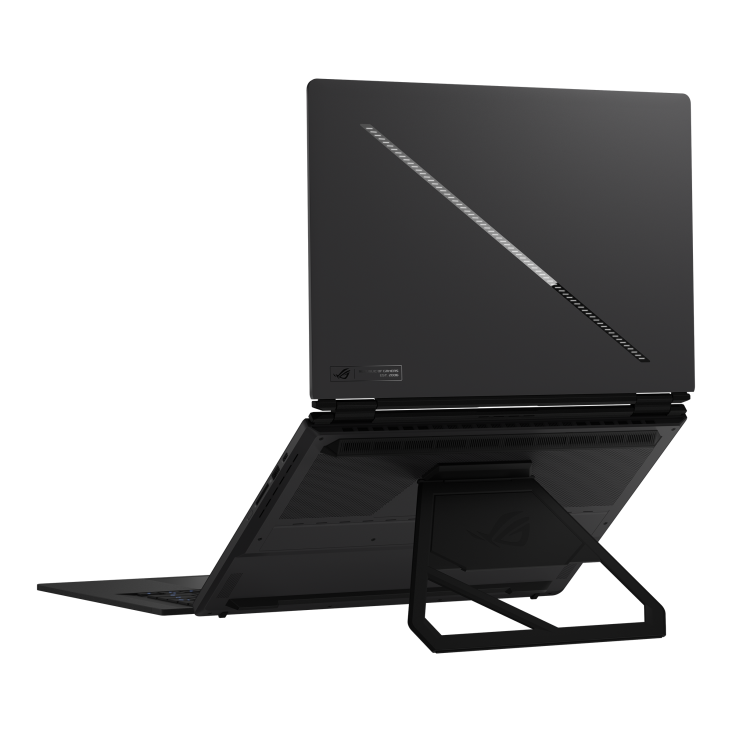 05_Back side of ROG Zephyrus DUO 16 (2026) with two vertical screens
