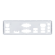 PRIME H610M-D D4 I/O ports shield view