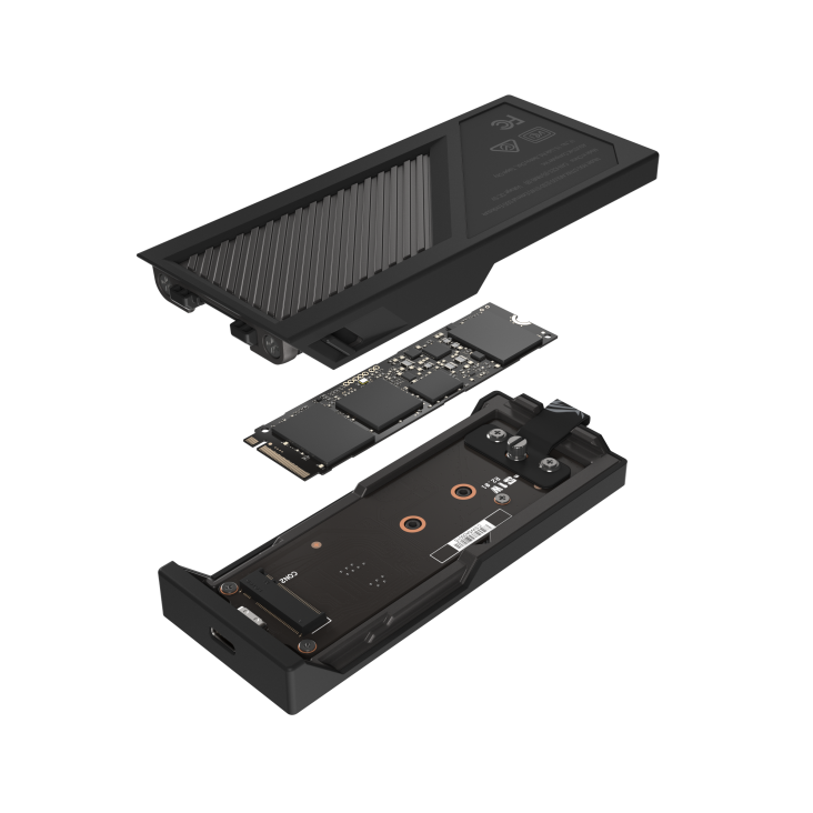 ROG Strix Aiolos shown the exploded view