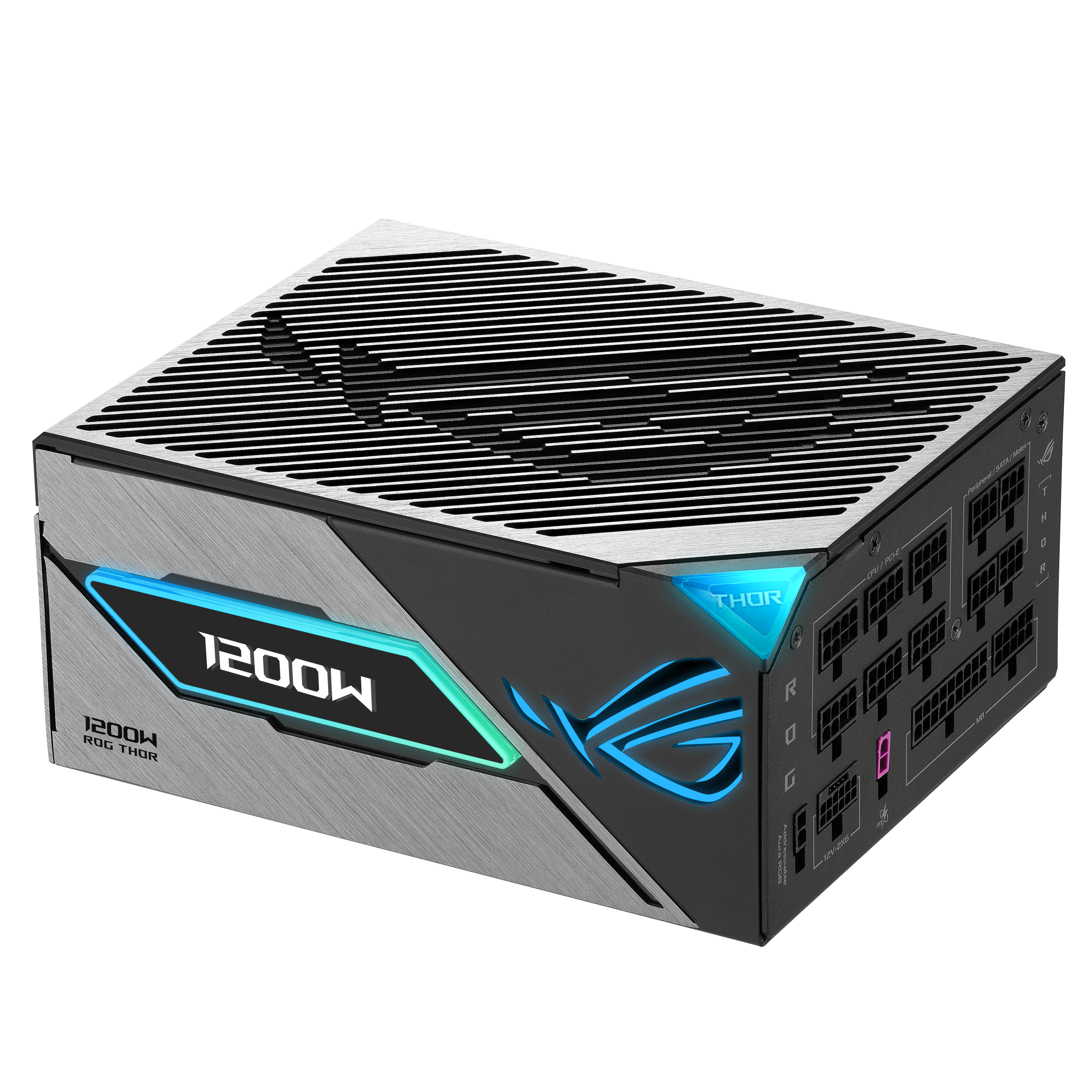 神々の　　ROG 3s ROG雷神3代1200W 白金氮化镓电源| ROG THOR 雷神| 电竞电源｜ROG
