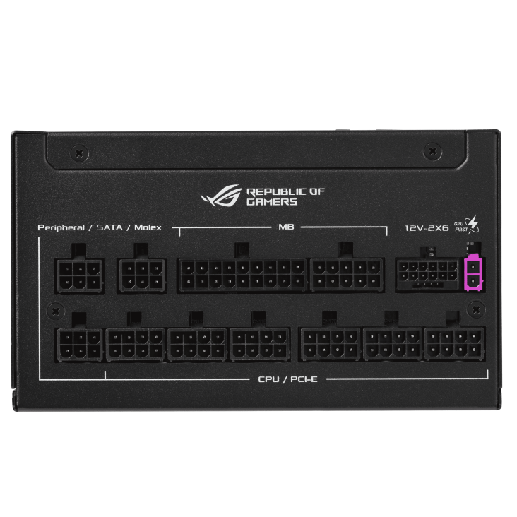 ROG Strix 1200W Platinum with ROG Equalizer connectors