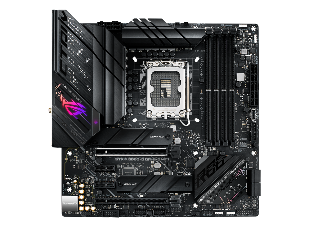 ROG STRIX B660-G GAMING WIFI front view