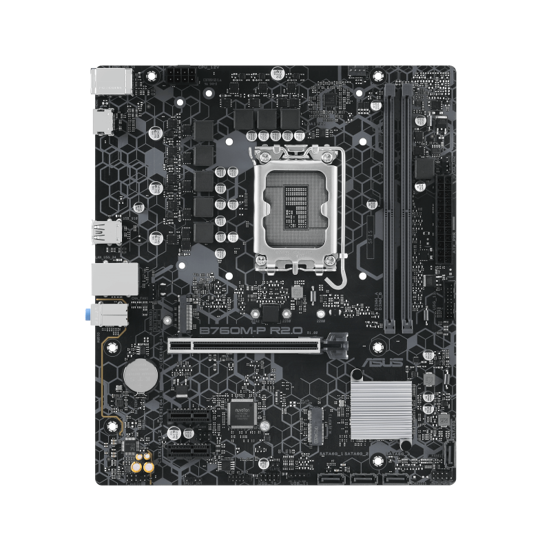B760M-P R2.0 front view