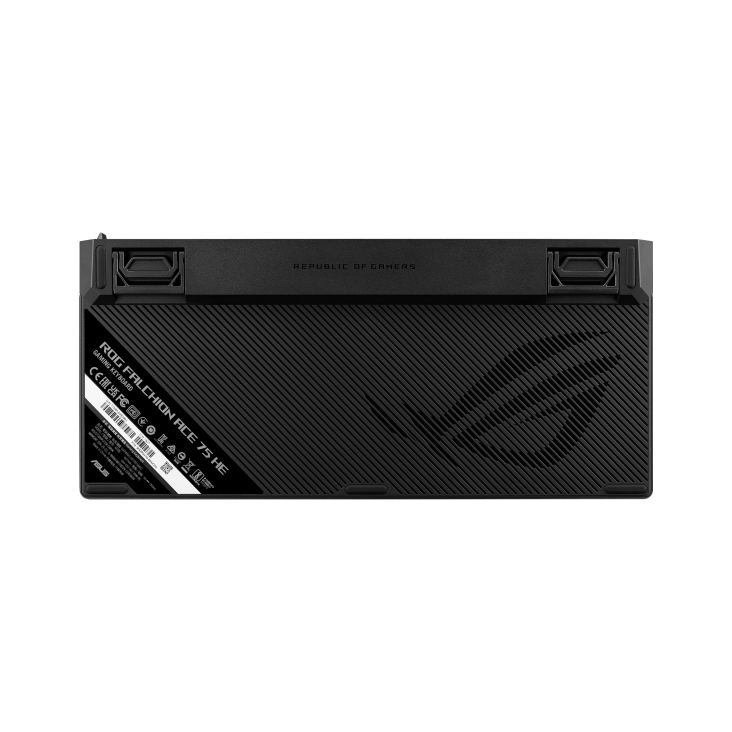 Black ROG Falchion Ace 75 HE back view