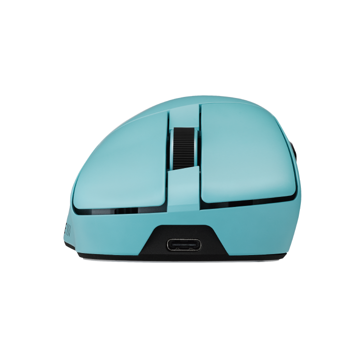 Gladius IV Ace Aqua Blue from a front view perspective
