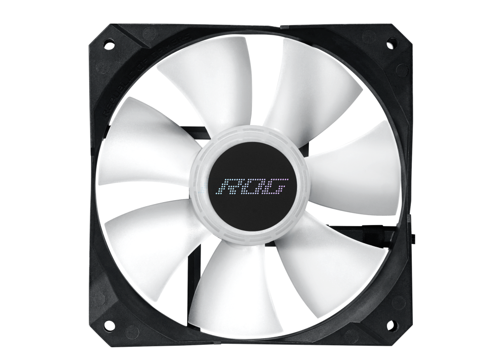 ROG STRIX LC II 120 ARGB fan front view