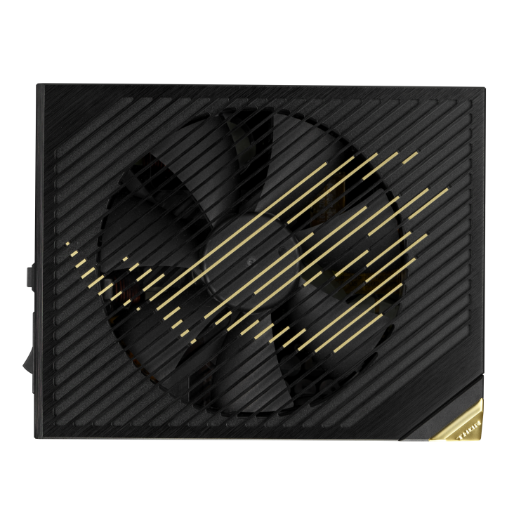 ROG Thor 3000W Titanium III Edition 20 top side focuses on fan