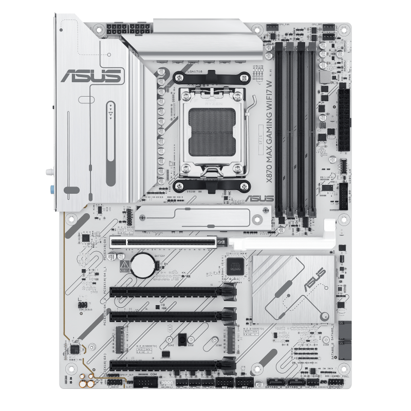 X870 MAX GAMING WIFI7 W front view