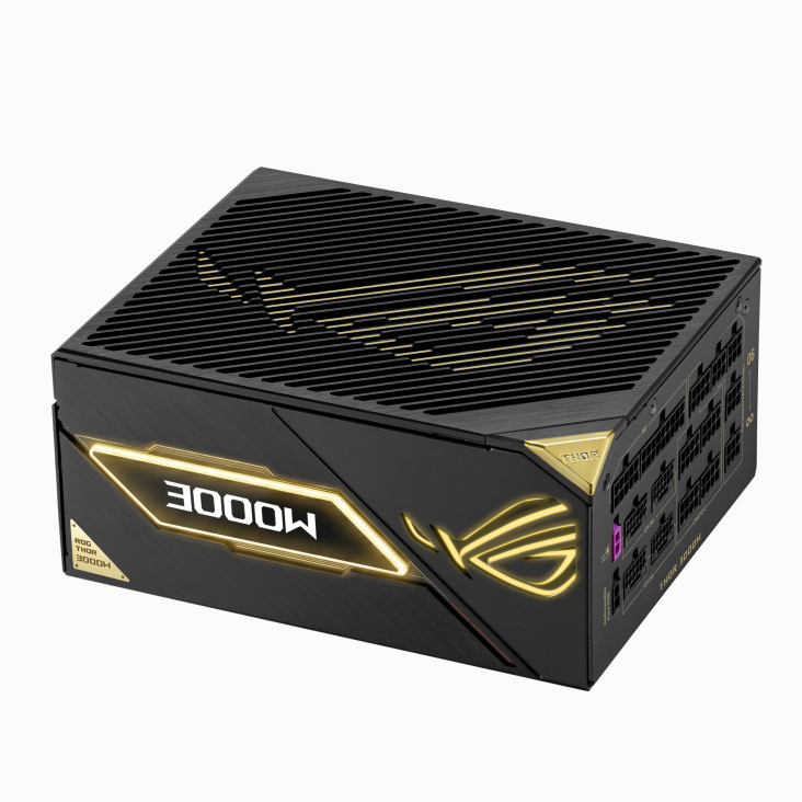 ROG Thor 3000W Titanium III Edition 20 top-down angle