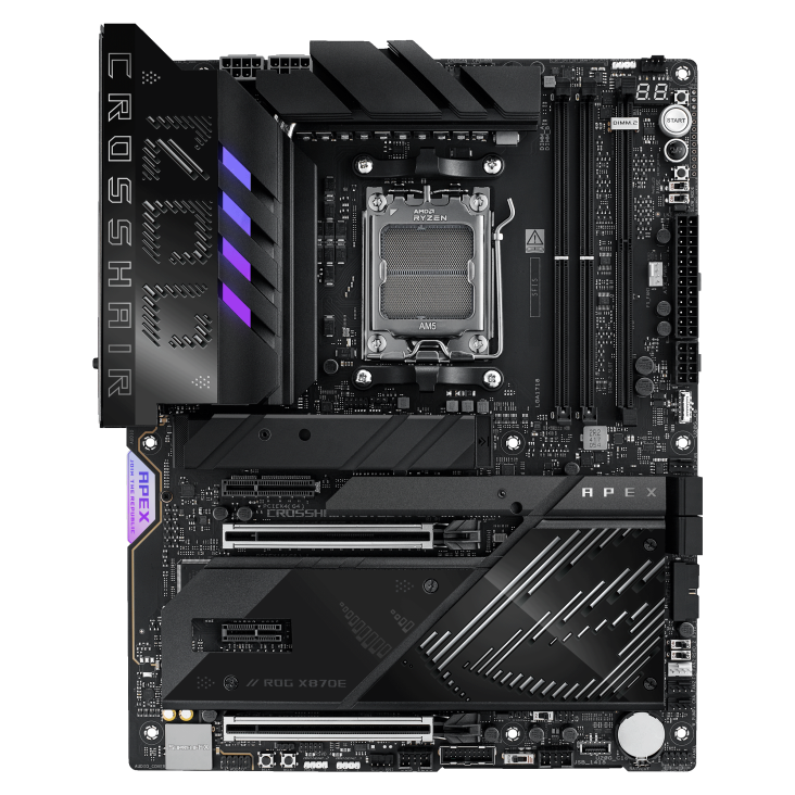 ROG CROSSHAIR X870E APEX front view