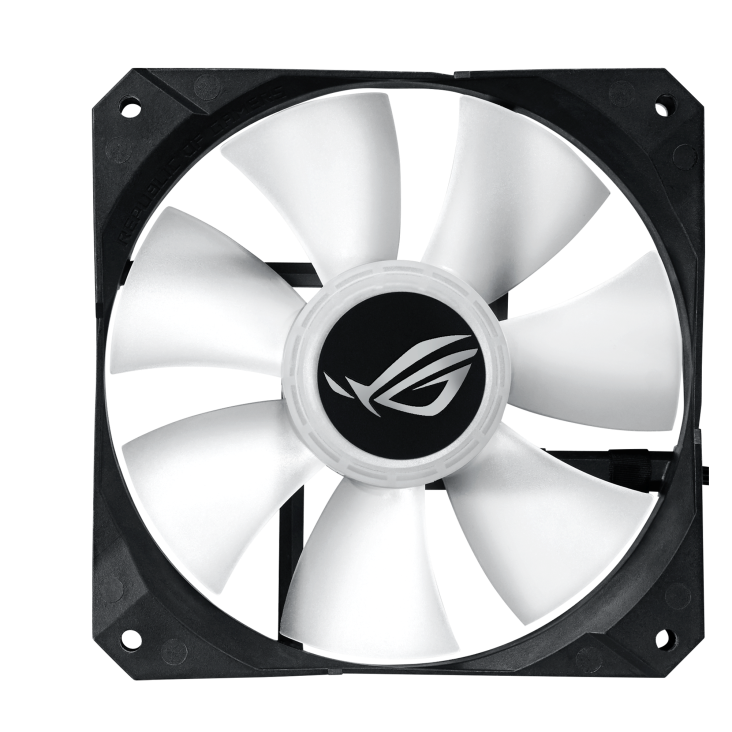 ROG STRIX LC 240 RGB fan front view