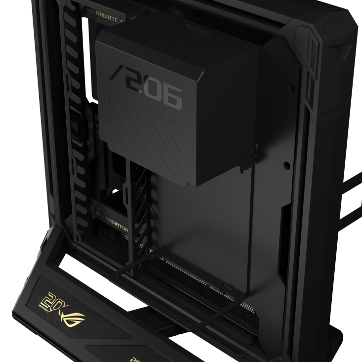 A close look of GR20 PSU shroud 