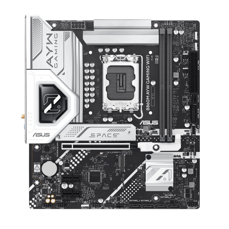 B860M AYW GAMING WIFI front view 