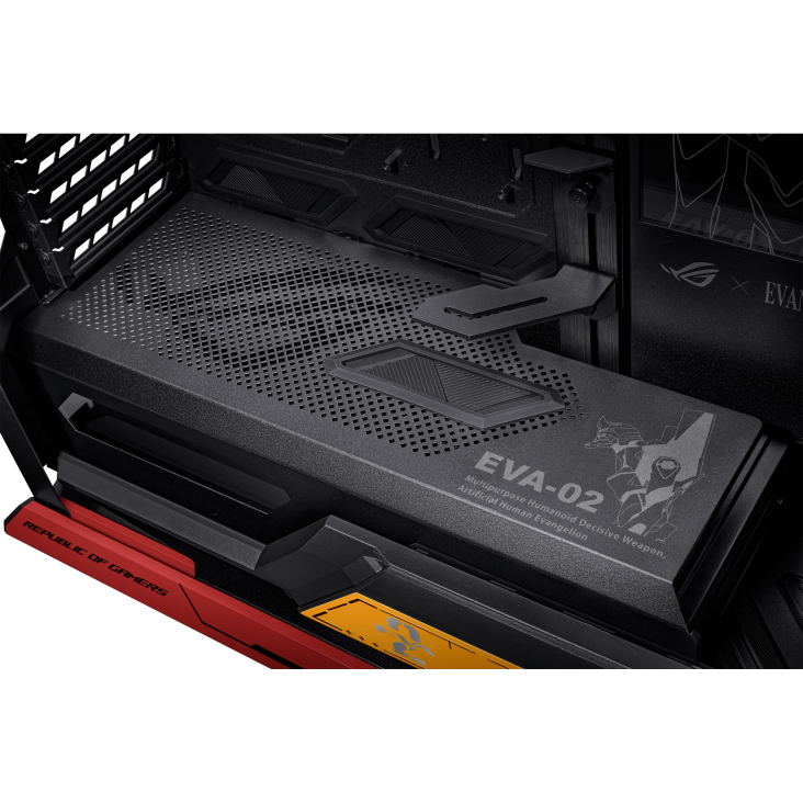 ROG Hyperion EVA 02 PSU shroud with EVA-02 pattern