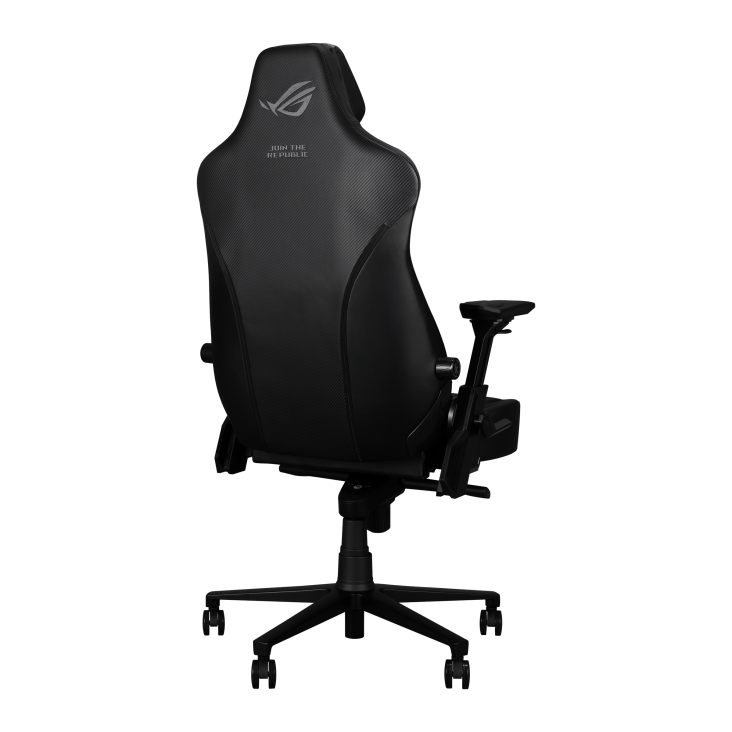 ROG Courser Core Gaming Chair rear angled view from right