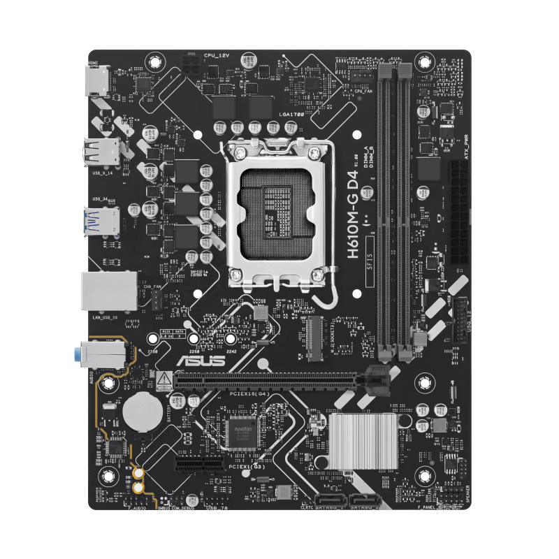 H610M-G D4 front view 