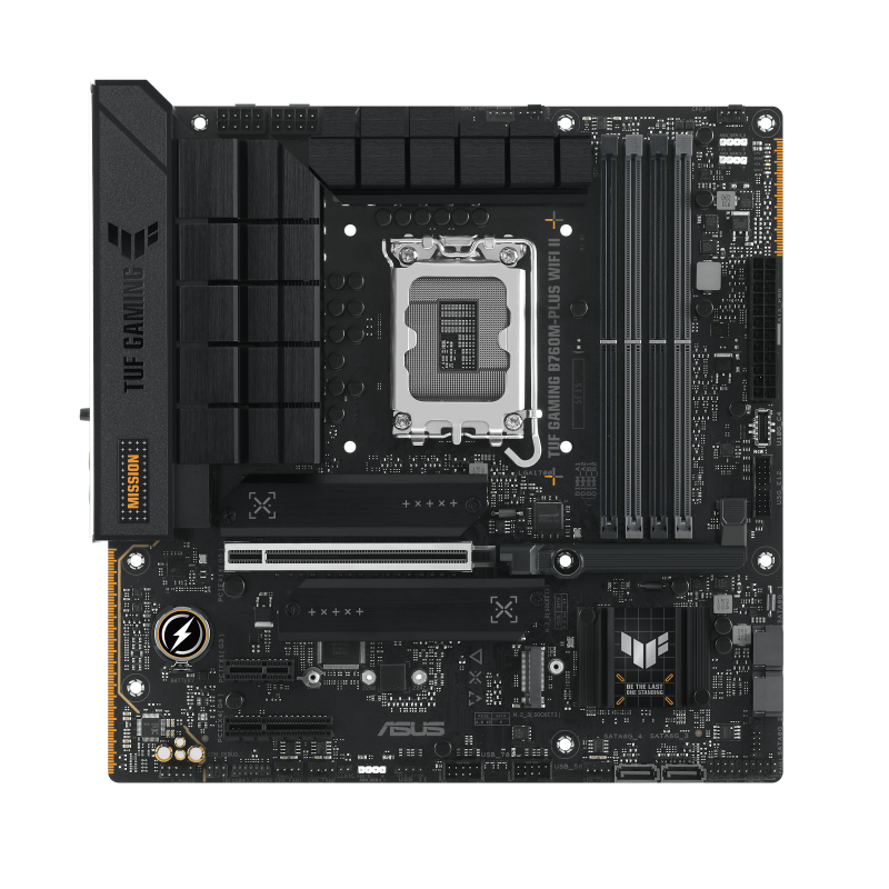 TUF GAMING B760M-PLUS WIFI II front view