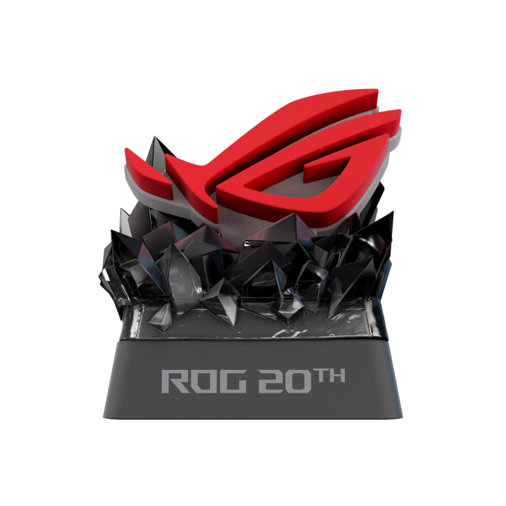 ROG Logo Keycap front view