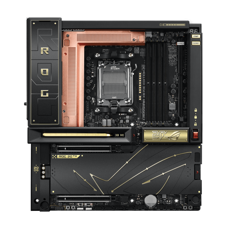 ROG CROSSHAIR X870E EDITION 20 front view