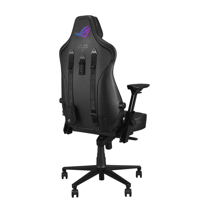 ROG Courser Gaming Chair rear angled view from right