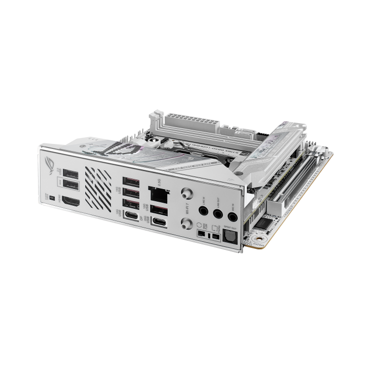 ROG STRIX B850-I GAMING WiFi7 W迷你吹雪