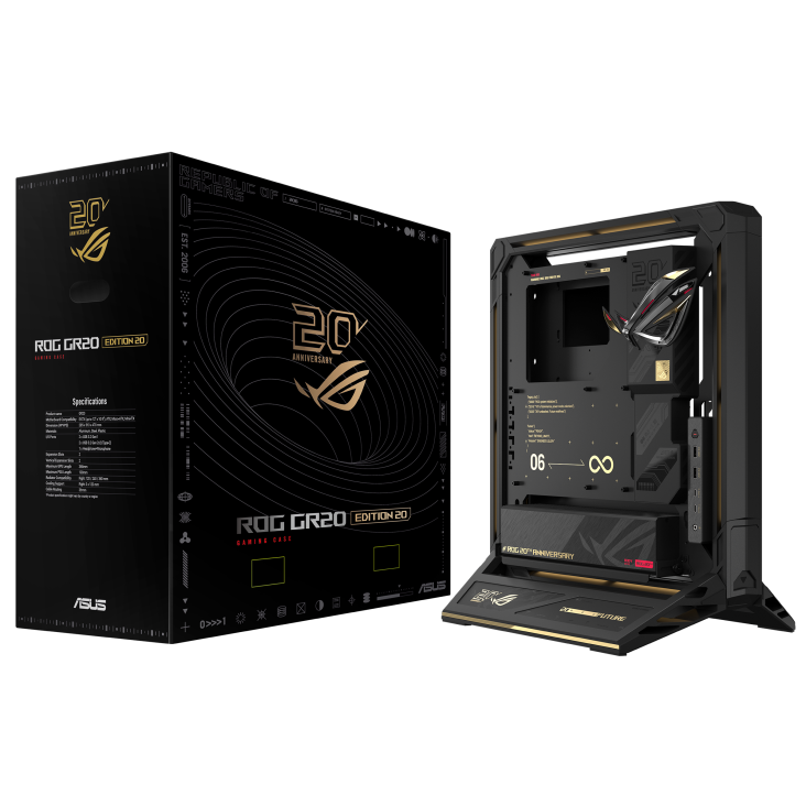 ROG GR20 Edition 20 chassis with color box