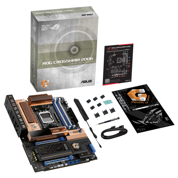 ROG Crosshair 2006 what's in the box
