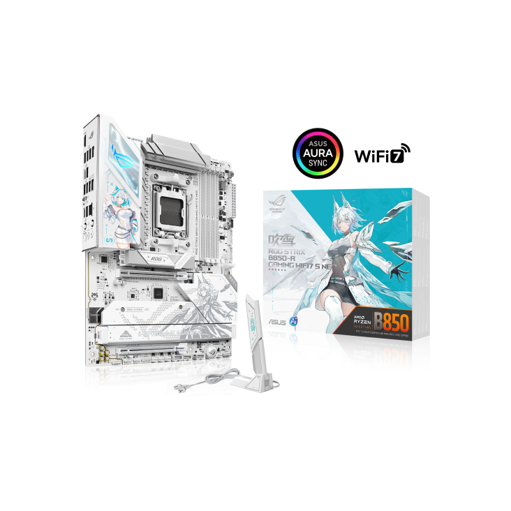 ROG STRIX B850-A GAMING WIFI7 S NEO 吹雪