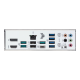 TUF GAMING B850-BTF WIFI W  I/O ports closeup