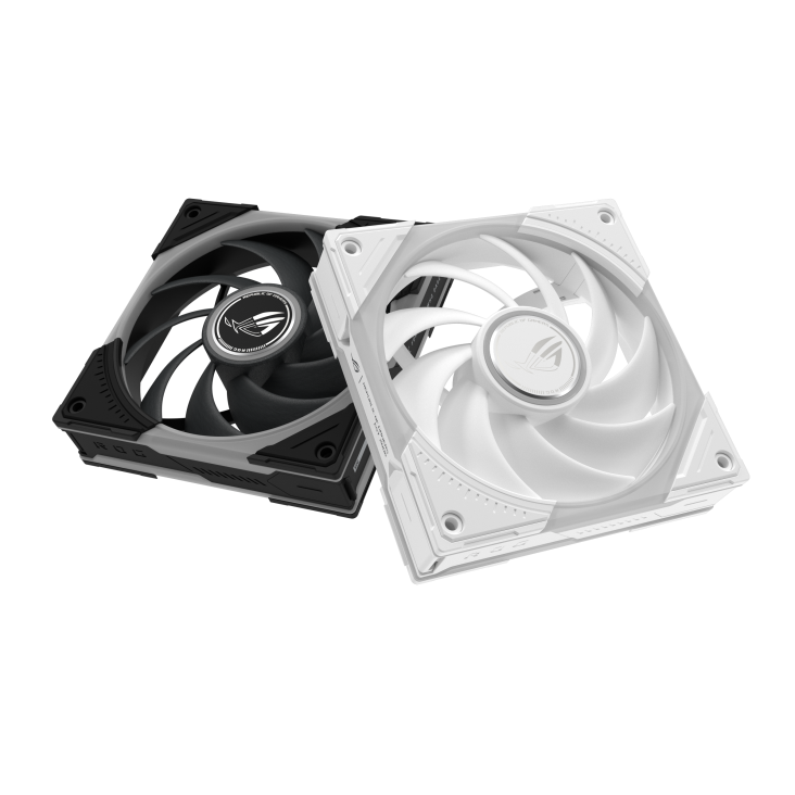 ROG Eurux GR120 ARGB Fan White and white standard fan blade