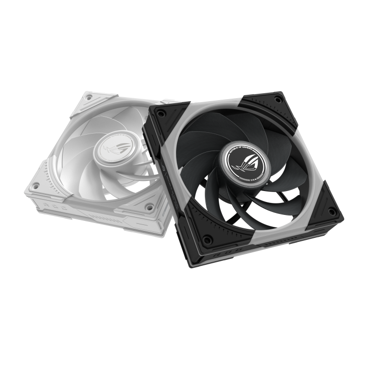 ROG Eurux GR120 ARGB Fan black and white reverse fan blade