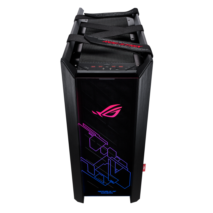 ROG Strix Helio front top 45-degree view