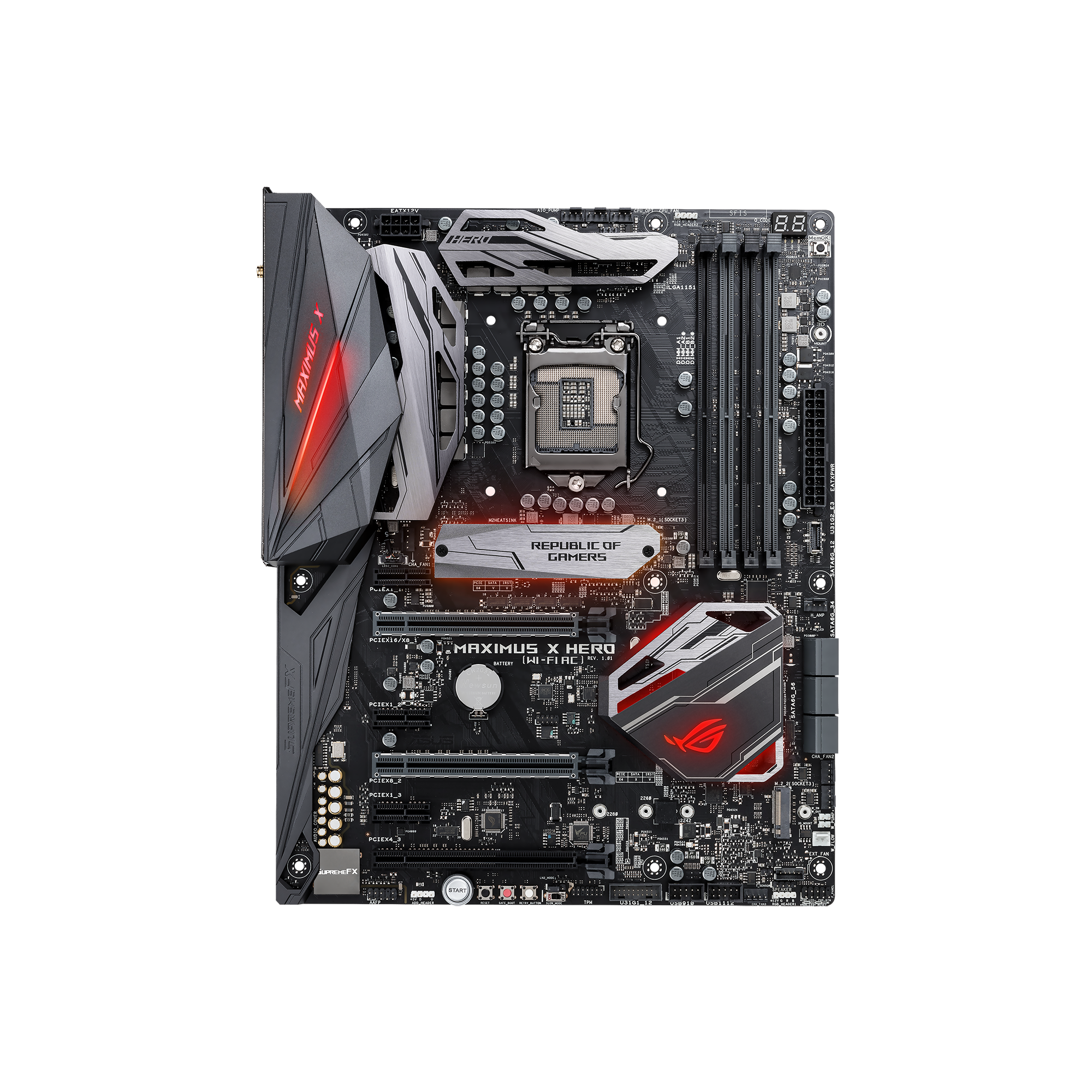 ROG MAXIMUS X HERO (WI-FI AC) | 主板| ROG Chinese mainland