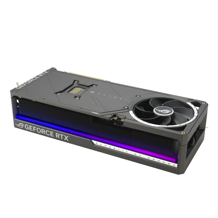 ROG-ASTRAL-RTX5080-16G-GAMING_back 3D+lighting