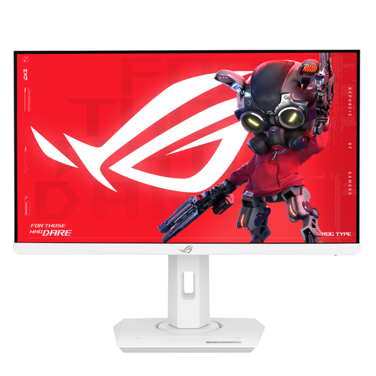 ROG Strix XG259QNG-W, front view