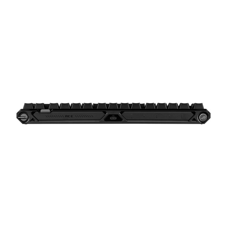 Black ROG Falchion Ace 75 HE top view
