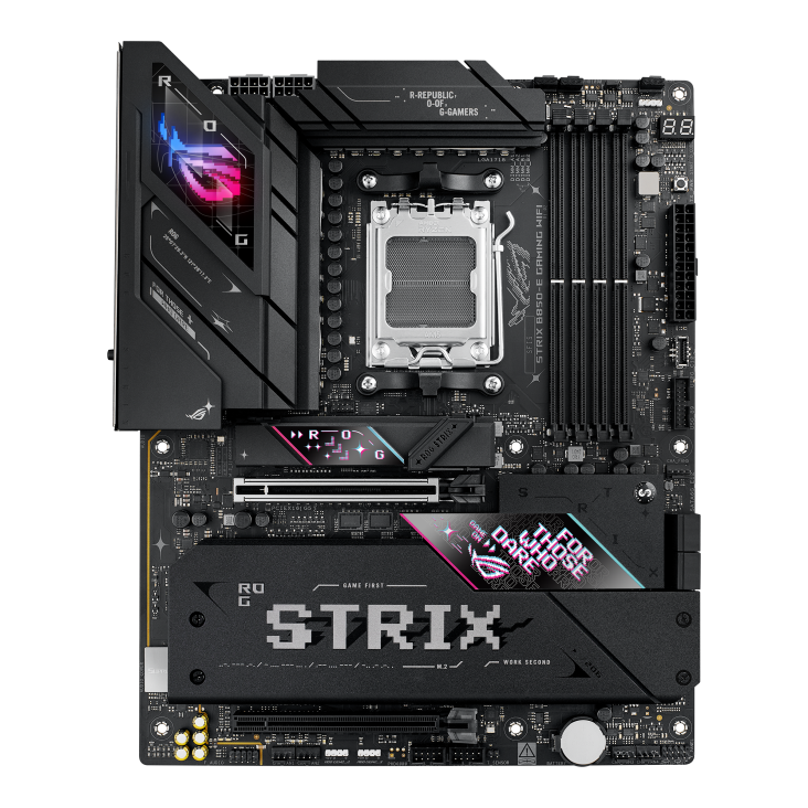 ROG STRIX B850-E GAMING WIFI front view