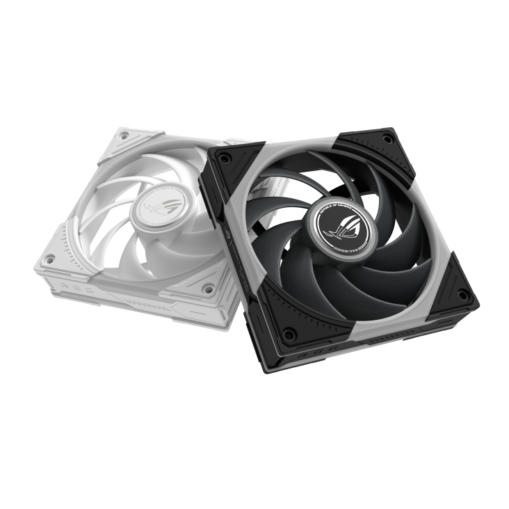 ROG Eurux GR120 ARGB Fan black and white standard fan blade