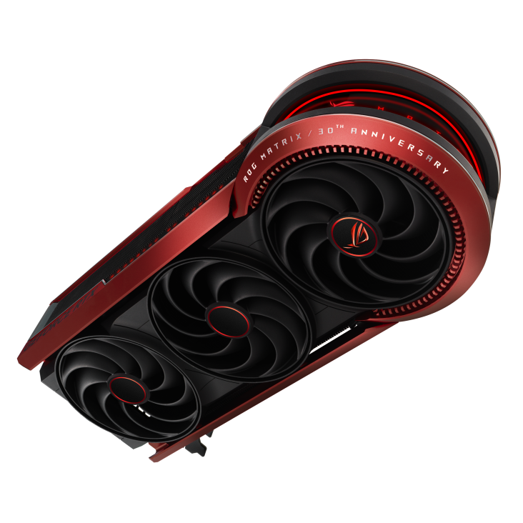 ROG Matrix Platinum GeForce RTX™ 5090 ​30th Anniversary Edition_front3