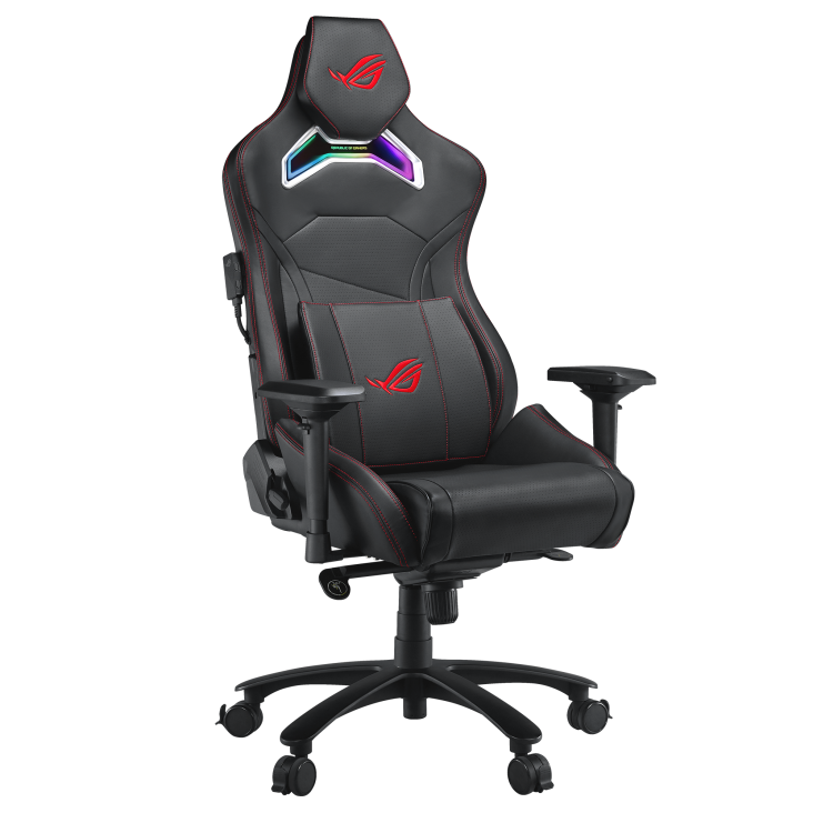 ROG Chariot Gaming Chair front angled view from right