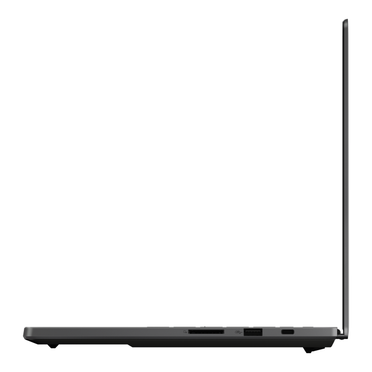 20_2026 Zephyrus G14 Profile view of the right side of the Zephyrus G14