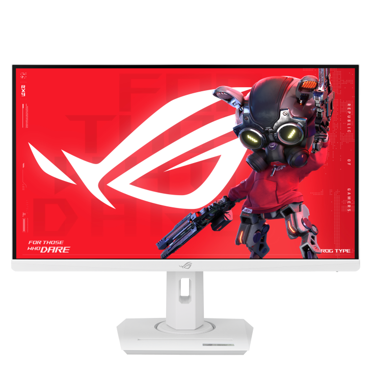 ROG Strix XG27ACG-W, front view