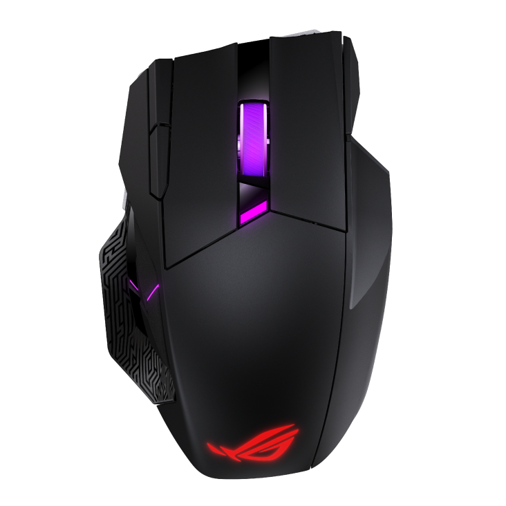 Top view of the Spatha X 65K mouse